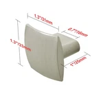 Utopia Alley Rhonda Contoured Square Cabinet Ring Pull Knob, Brushed Nickel 1.3". Fixed Price $9.13.