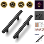 Versatile 30 Pack 5 Inch Cabinet Pulls Matte Black Finish For Modern Interiors. Fixed Price $43.19.