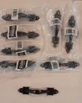 Set Of 8 Gliderite 3-1/2" Cc Deco Cabinet Pull Oil Rubbed Bronze 4116-ORB-1. Fixed Price $25.00.