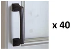 *40* Gliderite 3 In. Center-to-center Oil Rubbed Bronze Deco Base Cabinet Pulls. Fixed Price $47.99.