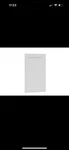 Hampton Bay Shaker 17.50" X 29.37" Island Decorative End Panel Satin White. Fixed Price $30.00.