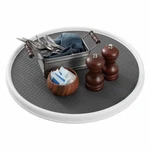 Copco 255-0186 Non-skid Pantry Cabinet Lazy Susan TURNTABLE18-INCH White/gray. Fixed Price $17.99.