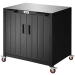 Feasto Grill Cart Outdoor Bar With Storage Cabinet L35.4 X W24. Fixed Price $224.99.