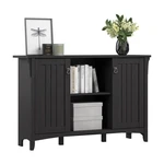 Salinas Accent Storage Cabinet With Doors Vintage Black - Engineered Wood. Fixed Price $150.85.