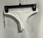 Jade Swim Expose High Cut Bikini Bottoms White Size Small New. Fixed Price $40.50.