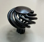 Gliderite 1.5 Twisted Birdcage Cabinet Knobs, Rustic Bronze, LOT-4, Screw. Fixed Price $9.45.
