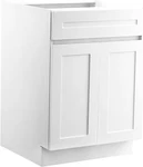 Vevor White Shaker Base Cabinet Drawer 24 Inch Unassembled. Fixed Price $274.99.