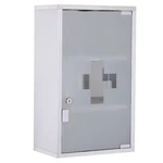 Medicine Cabinet Lockable 12"X20", Stainless Steel, 3 Tier With Shelves For Bath. Fixed Price $79.99.