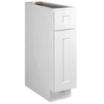 Design House 561316 Brookings 9"W X 34-1/2"H Single Door Base White. Fixed Price $239.40.