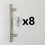 = Lot Of Gliderite 5002-128-SS-1 Stainless Steel Solid Cabinet Pull 5" Ctc New. Fixed Price $14.00.