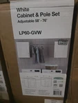 Mills Pride White Wall Cabinet LP60-GVW Adjustable Shelves Soft Close Doors. Fixed Price $200.00.