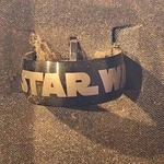 Star Wars Stainless Steel Black Band Ring Size 10 Round Contemporary Movies & Tv. Fixed Price $80.00.