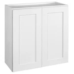 Design House 543173 White Brookings 36"W X 36"H Double Door Kitchen Cabinet. Fixed Price $462.33.