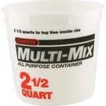Leaktite 1044481 5M3 2-1/2 Qt Multi Mix CONTAINER-1PK. Fixed Price $16.45.