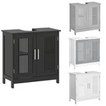 Kleankin Bathroom Pedestal Under Sink Cabinet With Storage Shelf. Fixed Price $61.99.