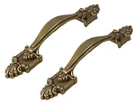 2X Gliderite 3.50 In. Center Antique Brass Rustic Cabinet Pulls 4116-AB-1 43. Fixed Price $10.47.