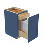 Trash Can Kitchen Cabinet Newport Mythic Blue, From Home Decorators!. Fixed Price $250.00.