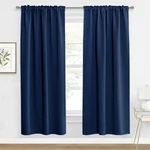 Blackout Curtains For Living Room, Back Tab & Rod Pocket Top Insulating Windo.... Fixed Price $44.31.