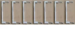 7 Contemporary 8-1/8-INCH Design Stainless Steel Finish Cabinet Bar Pull Handle. Fixed Price $31.00.