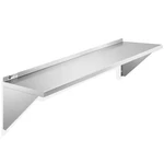 60 In. X 12 Stainless Steel Wall Mounted Shelf, Restaurant, Kitchen, Lau. Fixed Price $107.37.