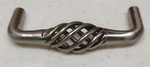 Gliderite 3" Satin Nickel Oval Birdcage Pull Handle - 10 Pack (HL4). Fixed Price $9.99.