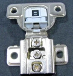 2- Salice CUP37D9R Silentia 106DEG Adj. Soft Close 1/2" Ol, 3-CAM Hinges (2)-PCS. Fixed Price $7.85.