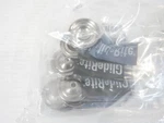 Gliderite 1-1/2" Thin Rounded Ring Cabinet Backplate Satin Nickel 5061-SN-10. Fixed Price $12.34.