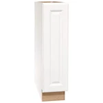 Hampton 9 In. X 24 34.5 Assembled Base Cabinet Satin White. Fixed Price $205.31.