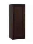Hampton Bay Shaker Wall Cabinet Brown 30X12X12 Adjustable Shelves Hinges. Fixed Price $124.80.