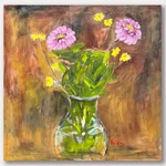Oil Painting 22 X Inch Original Contemporary Art By Monica Fallini. Fixed Price $300.00.