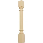 Ekena Millwork COL03X03X35TRAL Traditional Cabinet Column Top Block 6 1/8. Fixed Price $126.88.