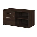 Office 500 Low Storage Cabinet With Drawers Black Walnut - Engineered Wood. Fixed Price $445.29.
