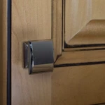 6 Pack Gliderite 1-1/4 In. Polished Chrome Domed Convex Square Cabinet Knob Pull. Fixed Price $17.00.