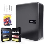 120 Position Key Cabinet With Combination Wall Mount, Black Steel Lockin.... Fixed Price $61.06.