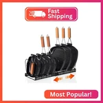 Frutpunch Pots Pans Organizer,rack For Under Cabinet,expandable Lid Kitc. Fixed Price $23.80.