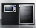 Summit 52" Casework W/ Bev Center And Microwave, CWSUITE52G. Fixed Price $3875.00.