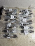 (15) Gliderite Antique Brass Deco Hardware Cabinet Drawer Pulls #4116-AB-1. Fixed Price $39.95.