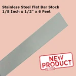 Stainless Steel Flat Bar Stock 1/8 Inch X 1/2" 6 Feet Rectangular 304 Mill New. Fixed Price $53.70.