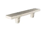 Du Verre Forged - 3" Center To Textured Flat Bar Designer Cabinet New. Fixed Price $29.00.