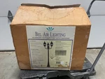 Bel Air Lighting Hampton Bay 3 Head 7 Foot Outdoor Post. Fixed Price $159.99.