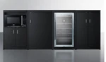 Summit 85" Casework W/ Bev Center And Microwave, CWSUITE85G. Fixed Price $5240.00.