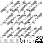 30PACK Brushed Nickel Kitchen Cabinet Pulls Stainless Steel Drawer Bar Handles. Fixed Price $22.56.
