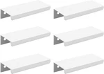 Aluminum Edge Pull Handles For Cabinets, 3.15 Inch Finger Tab Design, Modern. Fixed Price $14.38.