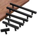 Black Modern Cabinet Handles Bar Pulls Kitchen Drawer Hardware Stainless Steel. Fixed Price $54.89.