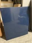 Ikea Axstad Cover Panel 25X30 Blue Matte Article Number 004.683.90. Fixed Price $25.00.