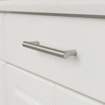 Elegant Brushed Nickel Cabinet Handles 6-INCH Stainless Steel Bar Design. Fixed Price $30.16.