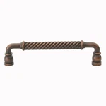 Gliderite 6-1/4" Twisted Steel Cabinet Pull Rustic Bronze 3133-160-ORB-1. Fixed Price $8.99.