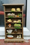 1:12 Scale Food Larder Pantry Cabinet For Dolls & Fairy House Kitchen. Fixed Price $53.58.
