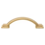 Gliderite 3" Cc Arched Square Cabinet Pull Handle Satin Gold 4355-SG-1. Fixed Price $5.59.