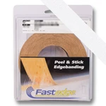 Fastcap 15/16" Wide Fastedge White Pvc Peel Stick Edgebanding 50 Ft.. Fixed Price $26.99.